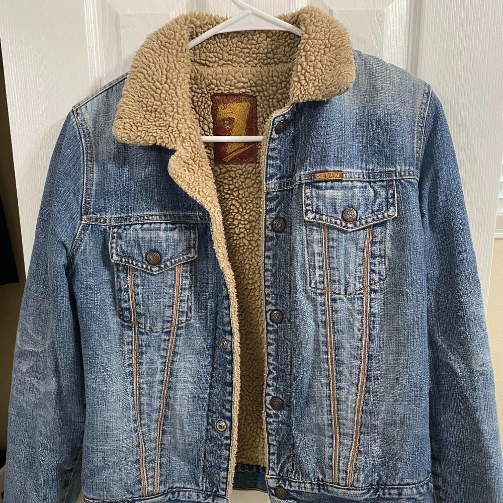 Fleece Lined Jean Jacket
